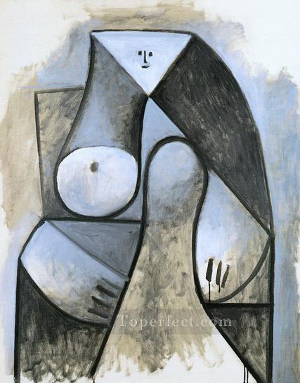 座る女性 1929年 パブロ・ピカソ油絵